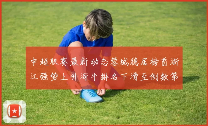 中超联赛最新动态蓉城稳居榜首浙江强势上升海牛排名下滑至倒数第三